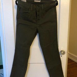 Levi's Straight Crop Pants - Size 28